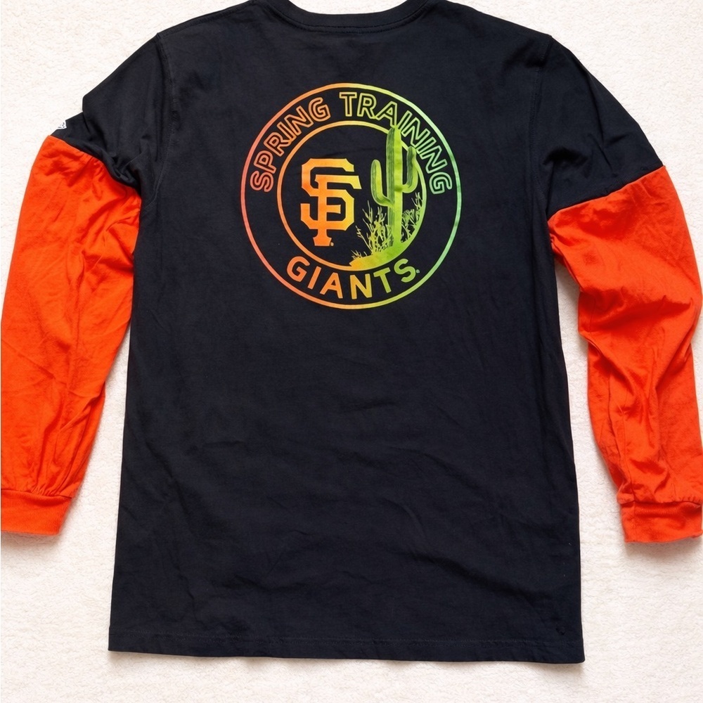 San Francisco Giants Spring Training Long Sleeve Tee NWT New Era official MLB